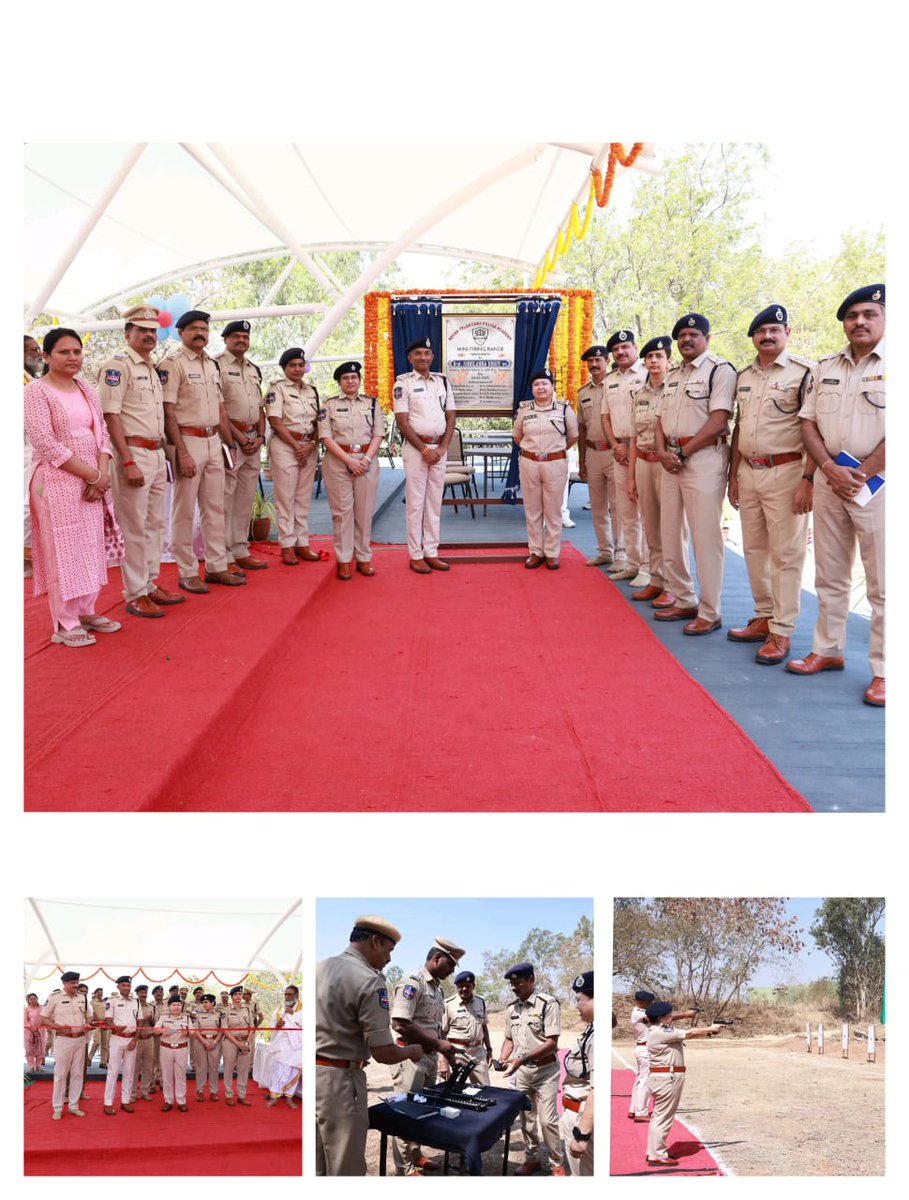 TGPoliceAcademy's tweet photo. 📢 Milestone Achievement for Telangana Police Academy! 📢

The Telangana Police Academy proudly inaugurated a state-of-the-art Mini Firing Range today, marking a significant enhancement in our training infrastructure. The event was graced by Director @abhilasha_bisht  Police Academy and other senior officers, reflecting our unwavering commitment to equipping law enforcement personnel with advanced skill sets.

This cutting-edge facility will play a pivotal role in refining marksmanship, improving operational readiness, and strengthening our mission to uphold public safety with the highest standards of professionalism.

#TelanganaPoliceAcademy #TrainingExcellence #PublicSafety #LawEnforcement