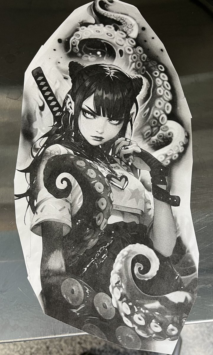 bbtsfangermany's tweet photo. Unfortunately I couldn't get a BBTS ‘Kraken T-Shirt’ in Germany. I then decided to get a ‘Kraken’ tattoo.

#BBTS 
#BrokenbytheScream
#BBTSTattoo https://t.co/S9EILG7WT3