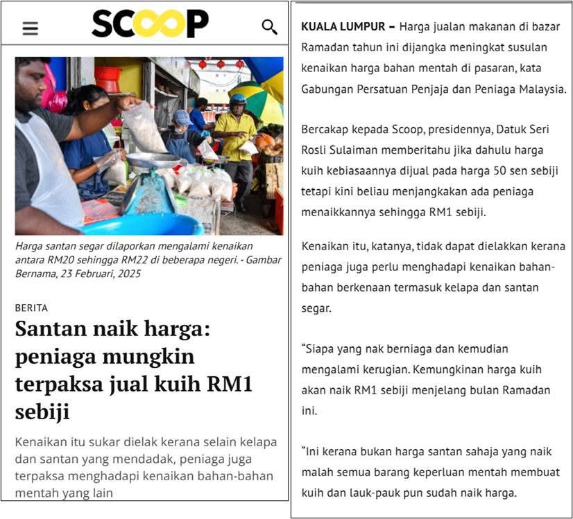 Penyokong PHBN? Hidup dalam denial syndrome tegar, khayal kononnya kerajaan Madani penyelamat dari langit.

Realitinya? Rakyat di bumi makin merana. Harga naik, hidup sengsara. Inilah era PHBN: Perit Hidup Barang Naik! #MadaniMenyiksaRakyat