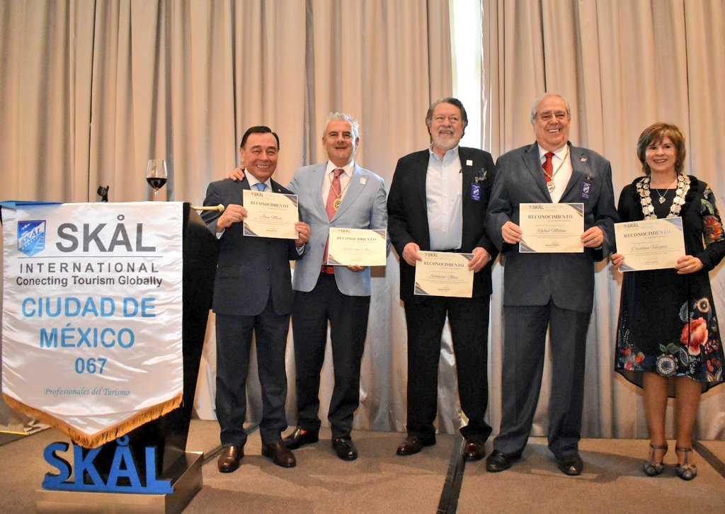 JOSEFINA RODRÍGUEZ TITULAR DE SECTUR FEDERAL RESALTA LAS PRODUCTIVAS REUNIONES DEL CLUB SKÅL CDMX

Con el tradicional brindis #SKÅL, se llevó a cabo la comida mensual del Club Skål Internacional de la Ciudad de México 067 en el Hotel St. Regis a cargo de Cristina Vázquez,