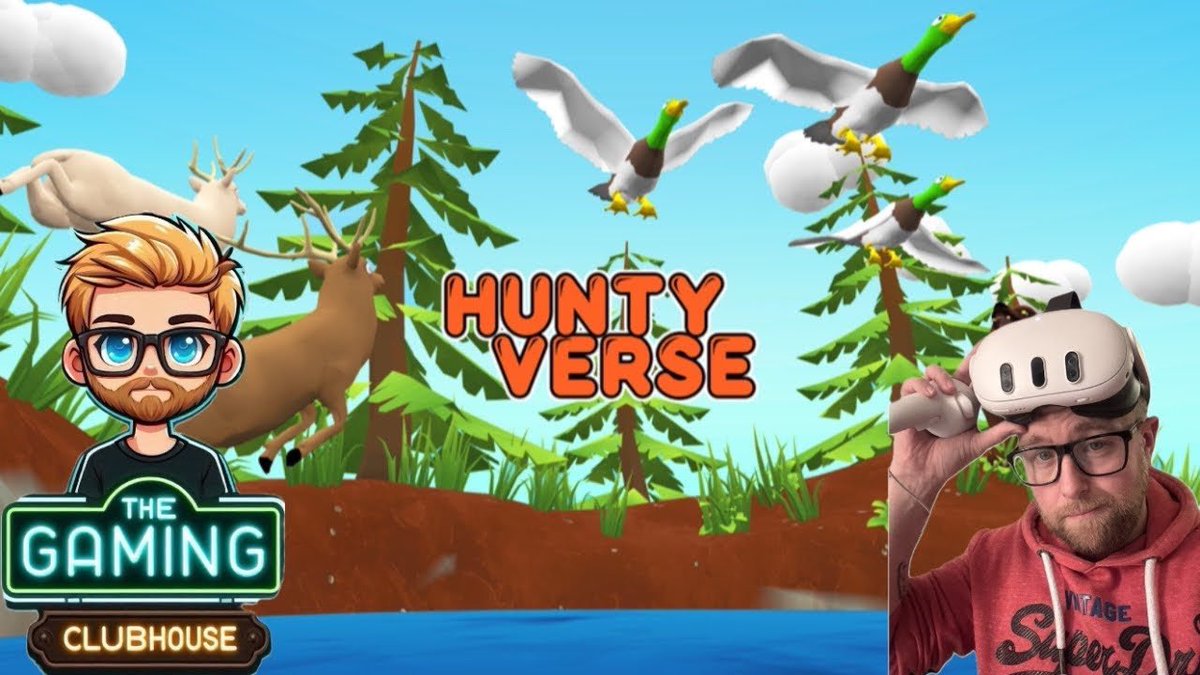 Sonny G 🥽🎮 (@sonny_club) on Twitter photo 🚨NEW VIDEO🚨
Join me as I check out HuntyVerse (<a href="/HuntyVerse/">HuntyVerse</a>) on Meta Quest 3!!
In this video I check out the free base game & the paid levels.
Enjoy 😊.
youtu.be/KbVpR6GGjE4 🚨NEW VIDEO🚨
Join me as I check out HuntyVerse (<a href="/HuntyVerse/">HuntyVerse</a>) on Meta Quest 3!!
In this video I check out the free base game & the paid levels.
Enjoy 😊.
youtu.be/KbVpR6GGjE4