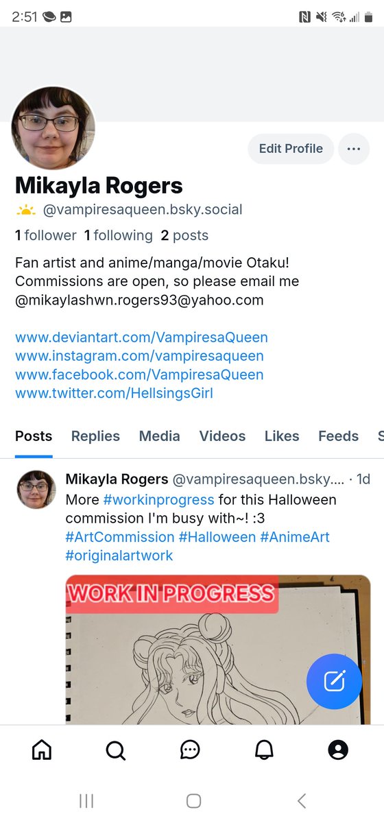 Have a #BlueSky account now, too!