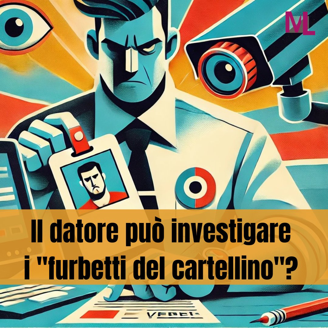 MisterLex_it's tweet image. Il #datore può investigare i "furbetti del cartellino"? 🚨
👉 Leggi l'ordinanza n. 25652 della #Cassazione:
bit.ly/4gU2oCQ