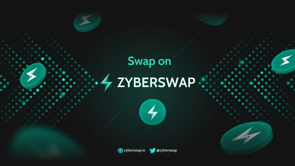 Swaps powered by the routing mechanism from <a href="/paraswap/">Velora (Moved to @VeloraDEX)</a>!

👉 Try it out: app.zyberswap.io/exchange/bestt…
