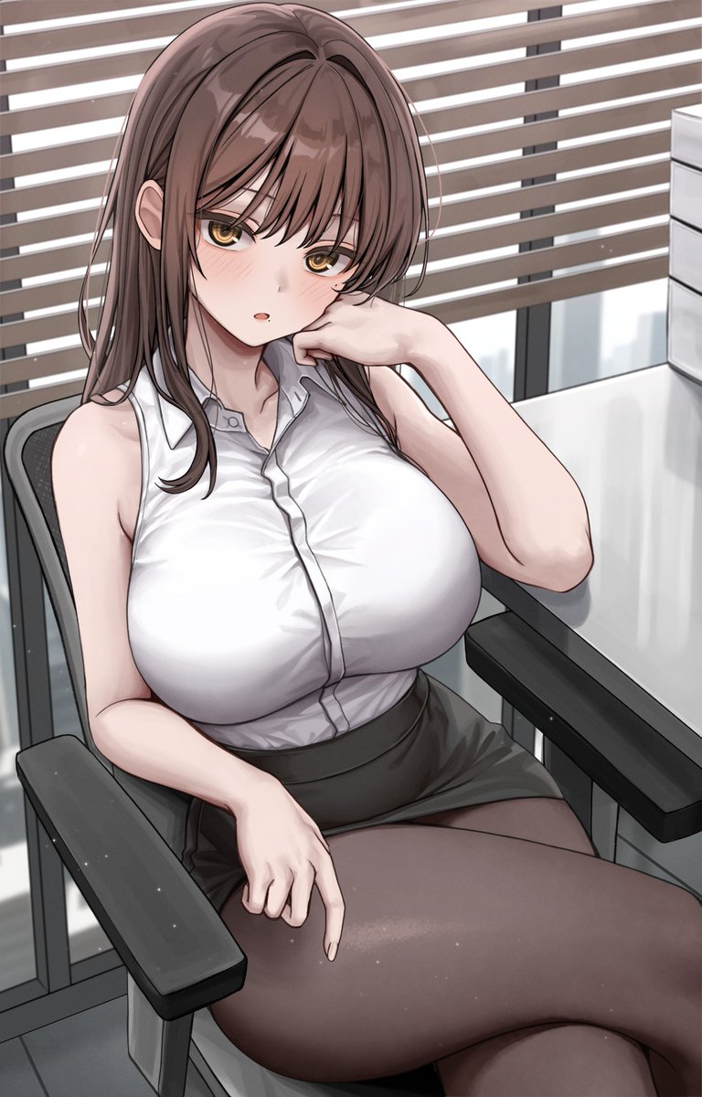 圖 貼點黑絲OL