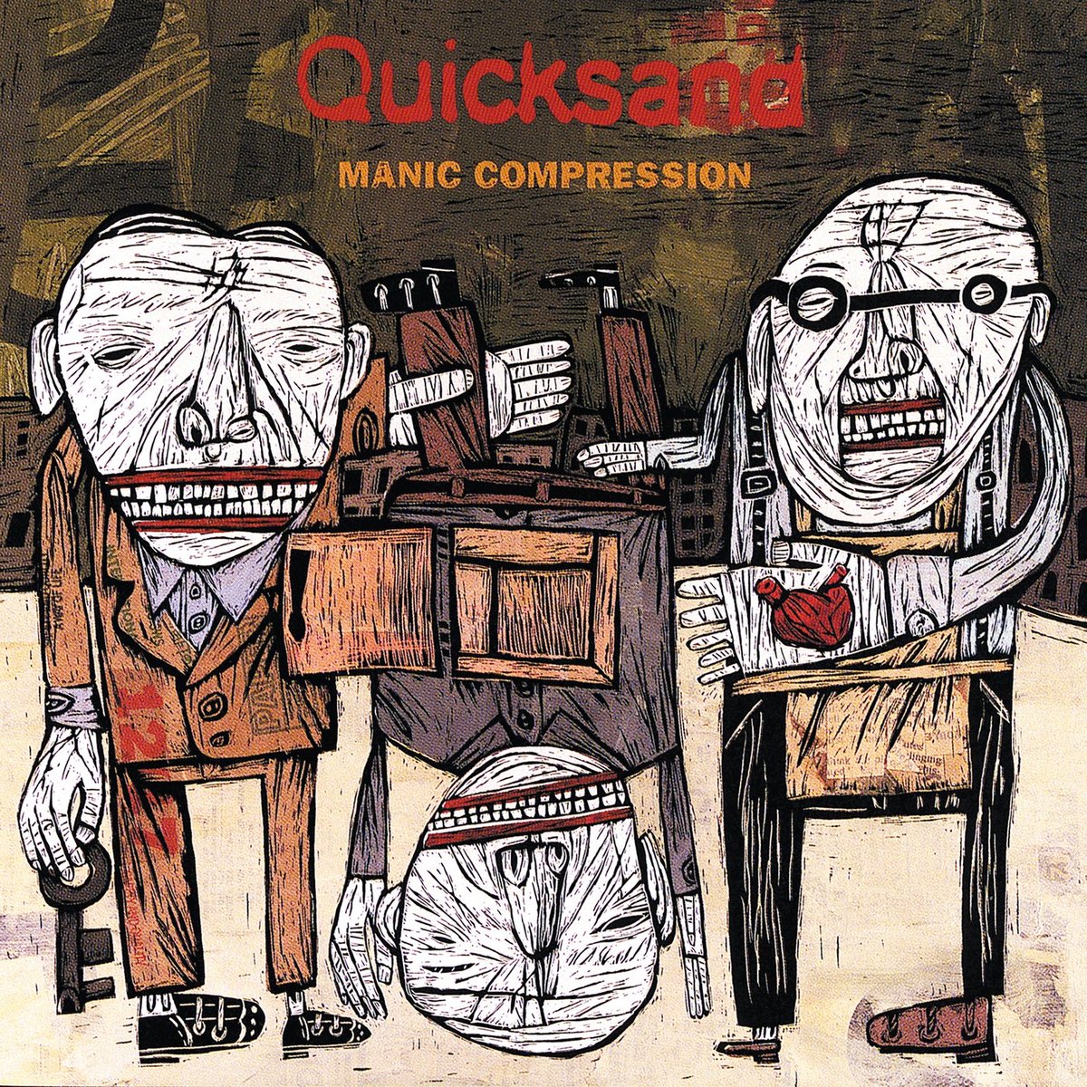Celebrating thirty years of American post-hardcore outfit Quicksand (<a href="/QuicksandNYC/">Quicksand</a>)’s sophomore album Manic Compression, released on this day in 1995.✨