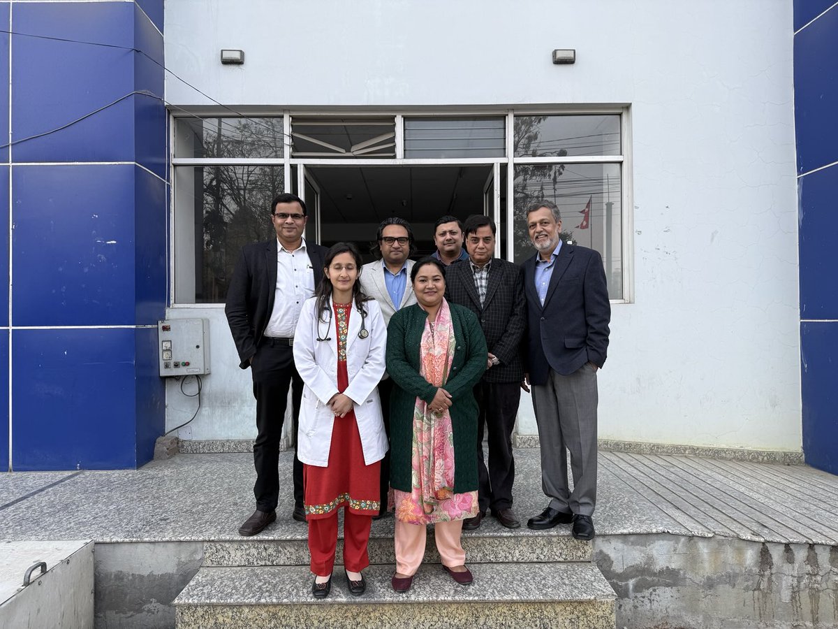 Happy to help NAMS for their final medical oncology graduating class as an “external examiner” A Training program supported by ⁦<a href="/ASCO/">ASCO</a>⁩ international and Health Volunteer Oversees.
Thank you ⁦<a href="/RamilaShilpakar/">Ramila</a>⁩
