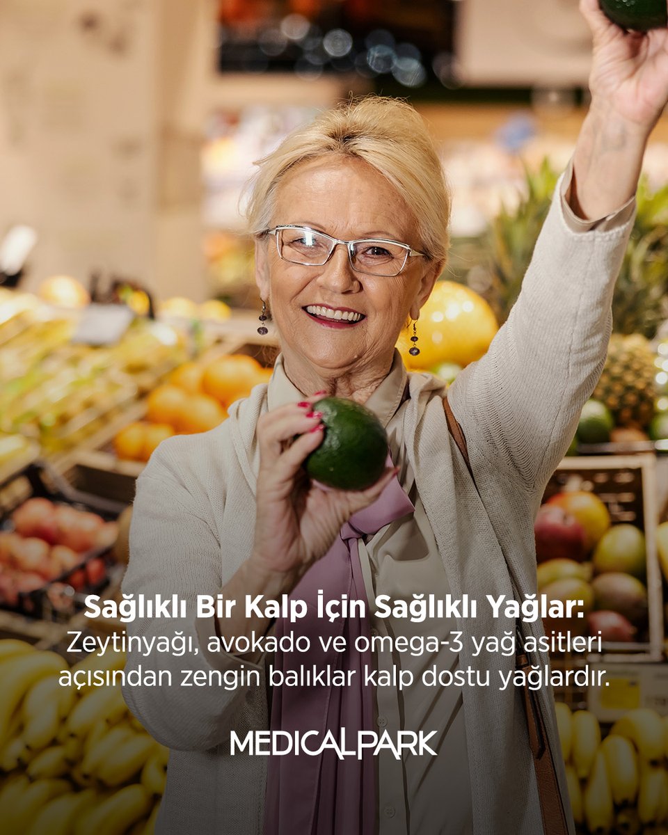 Bu sağlıklı yağlar sadece kalp sağlığınızı desteklemekle kalmaz, aynı zamanda vücudunuzu besler, bağışıklığınızı güçlendirir ve enerji seviyenizi yükseltir. Her öğün, sağlıklı bir yaşamın anahtarı olabilir. 🥑🐟 Kalbinize iyi bakın, sağlıklı yaşayın!#medicalpark #herkesiçinsağlık