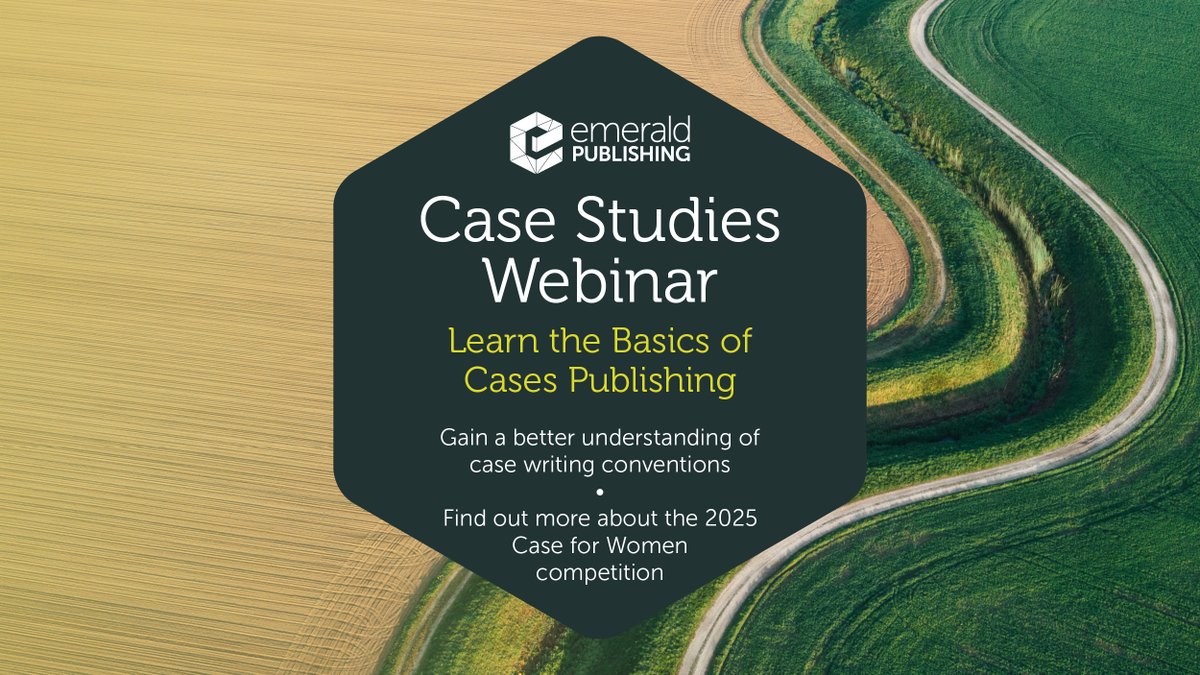 Final call to join our free case writing webinar. Learn the Basics of Case Publishing, taking place 15.00 GMT, tomorrow.

Register here 👉  bit.ly/4h6y4WA

#Cases #Webinar #Writing