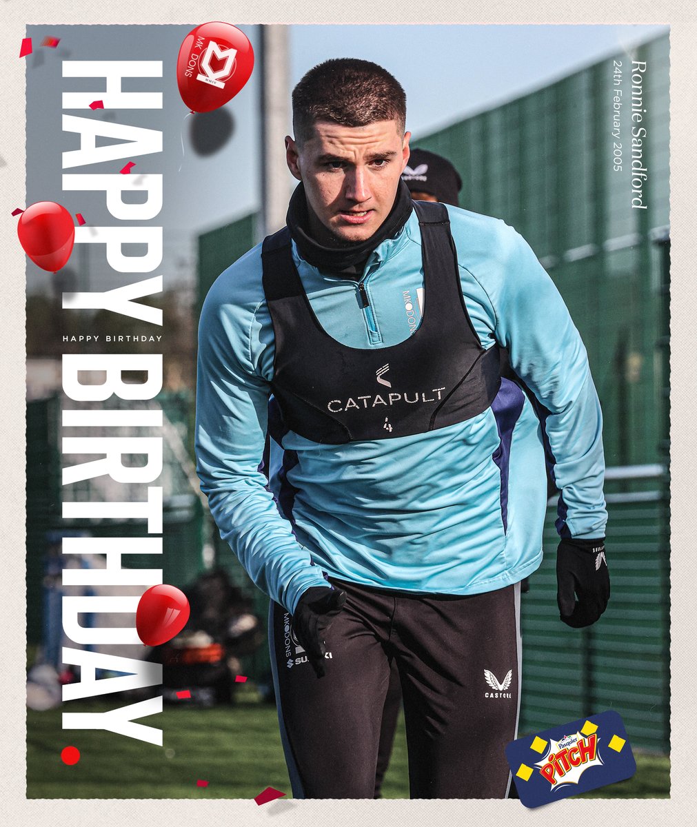 Happy Birthday to young #MKDons goalkeeper Ronnie Sandford 🎉

We hope you have a great day, Ronnie!

<a href="/pasquier_uk/">Brioche Pasquier UK</a> | #COYD