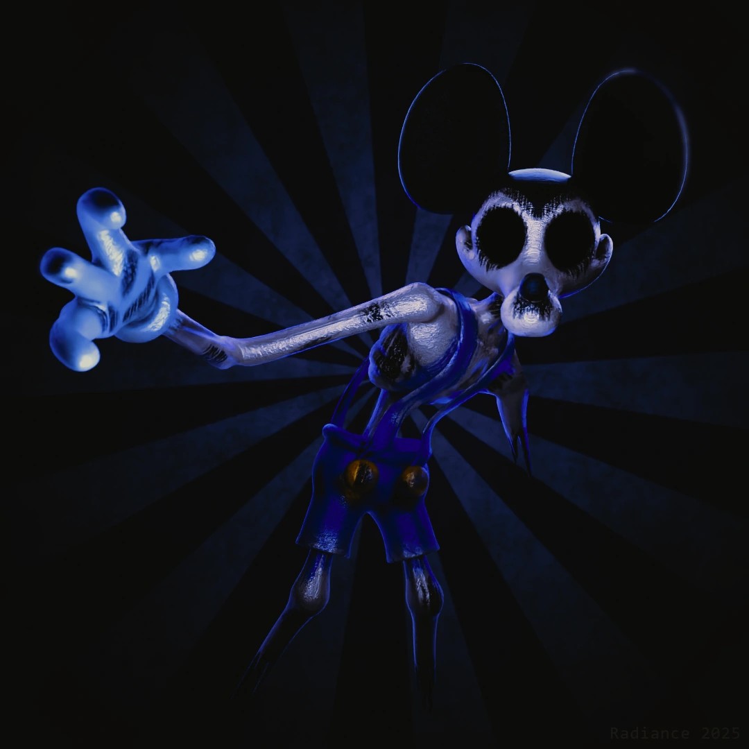 daily_fnati's tweet image. Blue's promotional render
(Blue Oddities)