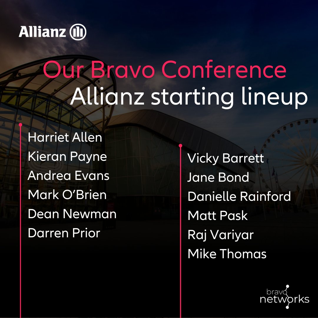 Allianz UK Broker (@allianzukbroker) on Twitter photo š¢ ANNOUNCEMENT š¢
Our squad is all geared up for the <a href="/BravoNetworks/">BravoNetworks</a> Conference! Swing by stand P6. We're eager to tackle any questions and chat about how we can team up for a winning 2025.
Let's score some great ideas together. š See you there!
#BravoNetworks #BNC25 š¢ ANNOUNCEMENT š¢
Our squad is all geared up for the <a href="/BravoNetworks/">BravoNetworks</a> Conference! Swing by stand P6. We're eager to tackle any questions and chat about how we can team up for a winning 2025.
Let's score some great ideas together. š See you there!
#BravoNetworks #BNC25