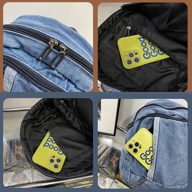 BenowoId's tweet image. Warna :
1.Biru muda
2.Biru tua
Berat : 350 gram
Kapasitas : kurang dari 20l
Penutup tas : Resleting
Space tas :
- 1 kantong utama
- 2 kantong bagian depan
- 2 kantong bagian samping
- 2 kantong bagian dalam

#minimalistbag #denimfashion #urbanbackpack #onthegobag #practicalstyle