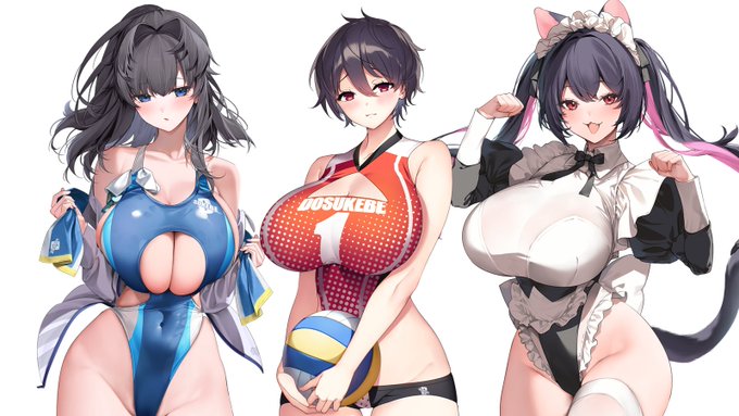 オリキャラ黒髪三銃士
黒髪癖なんかな… 