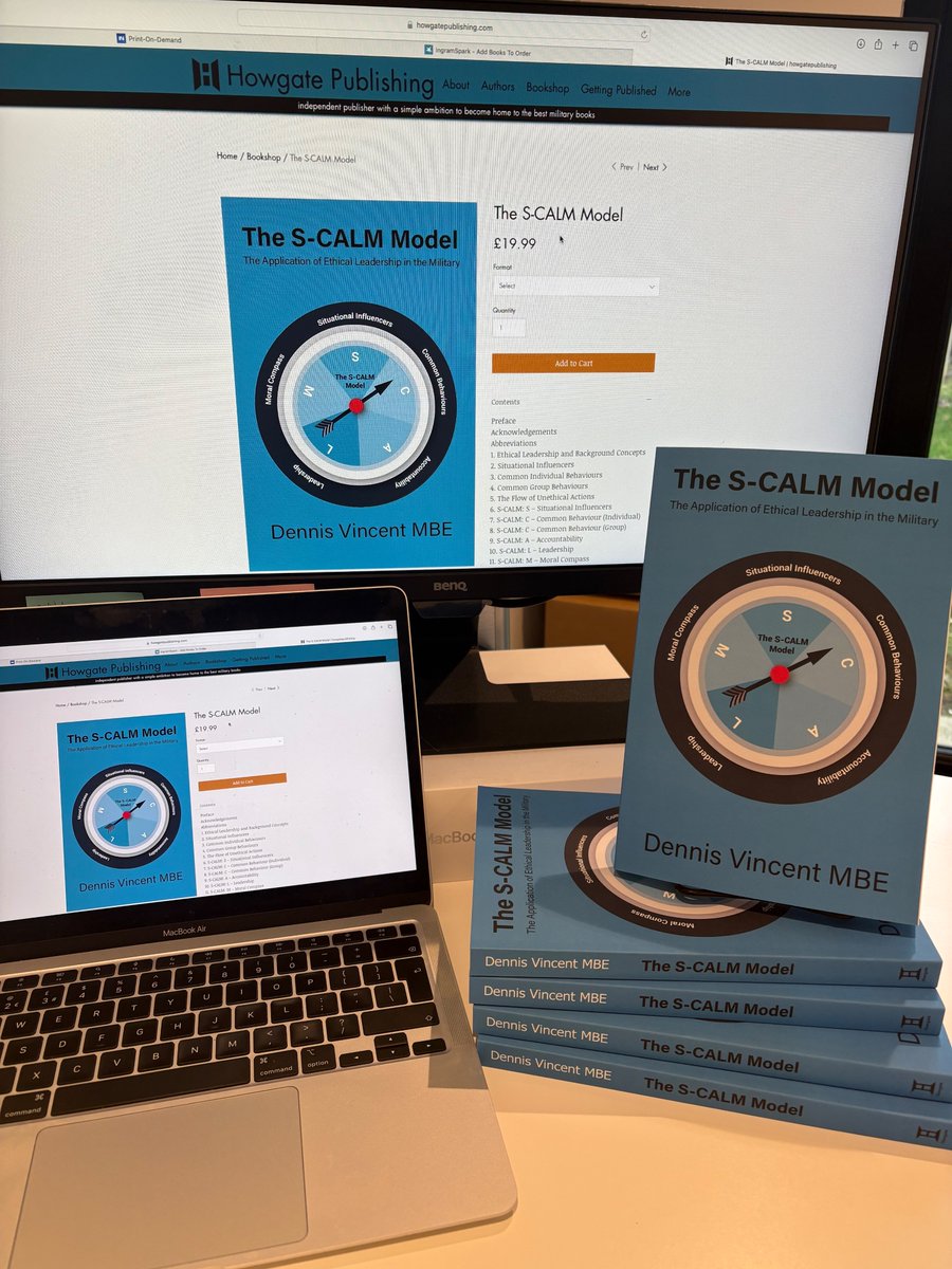 Official Publication Day!  (5/2025)
Essential Reading for all trainee officers at The Royal Military Academy Sandhurst