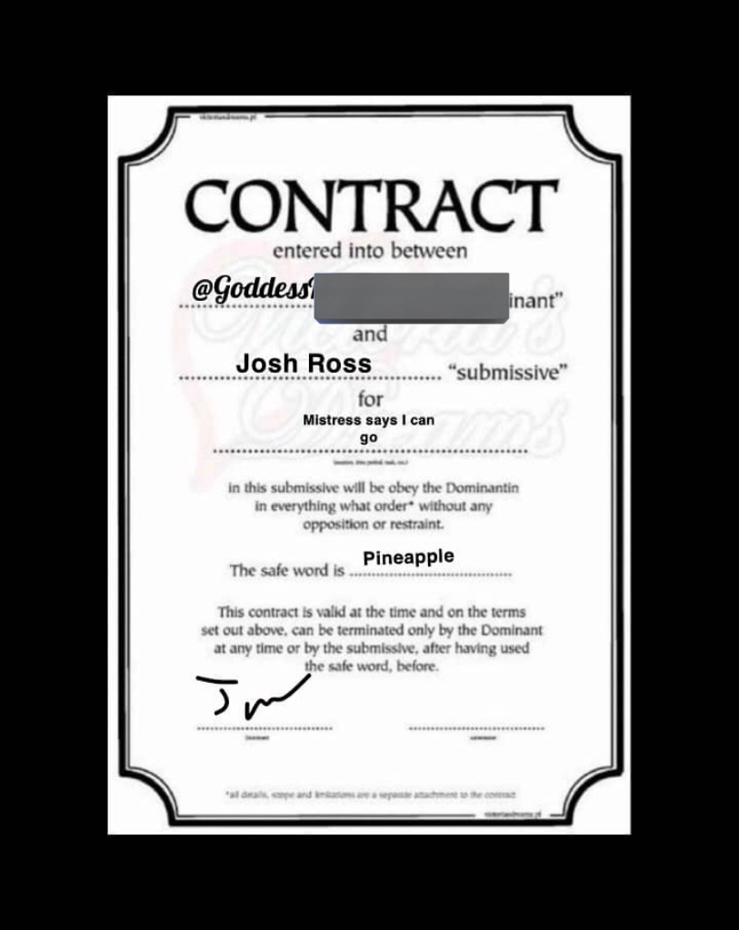 Test_central1's tweet photo. Are you a sissy slut and you've wanted to be owned by a goddess?
📩 DM to sign the Mistress/Sissy slut contract 📝

Note: contract fee is $500
#sissytrainer #sissy_girl #Sissyprostitute #sissyboys #sissysIave #sissytasks #SissyBimbo #sissyformen #Femboy https://t.co/TxYqaUnGj1
