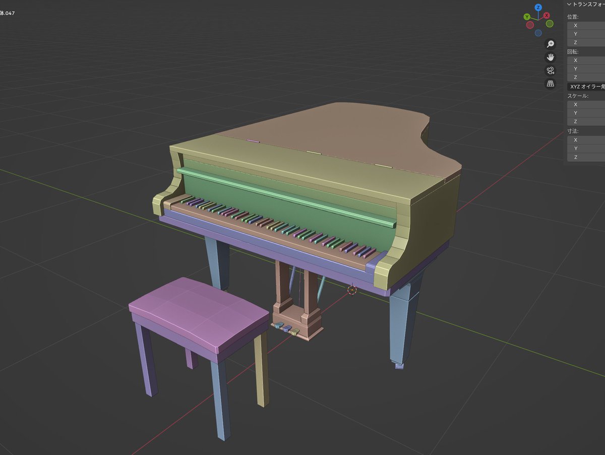 NOB_3D's tweet photo. 本日の進捗

ピアノのラフつくった

#blender #b3d #indiegamedev https://t.co/Ki2y6ttbfq