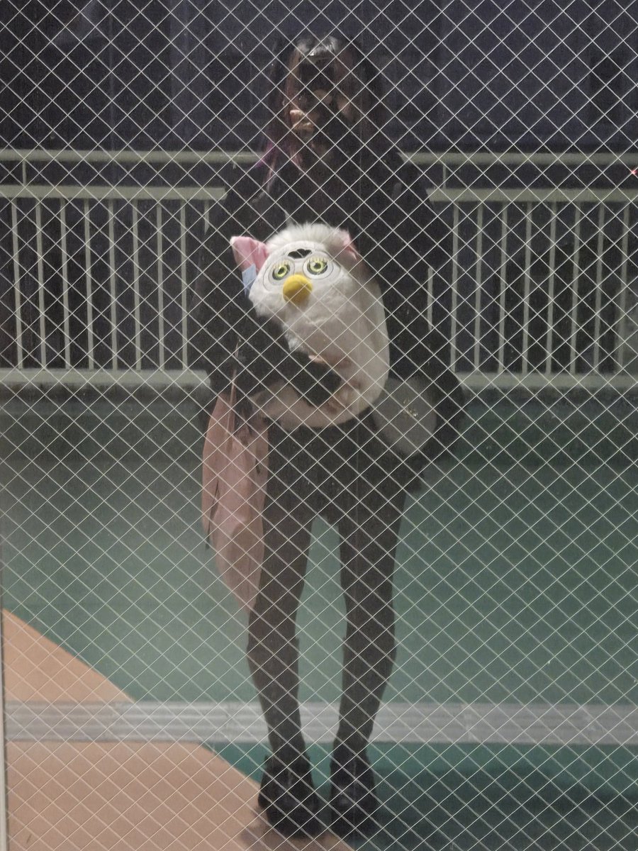 nami_1327's tweet photo. クソデカファービーもげっと～♪
カバンに入らないから抱えて帰りまーすよー💝👍🏻✨ https://t.co/fFUtKkH9aF