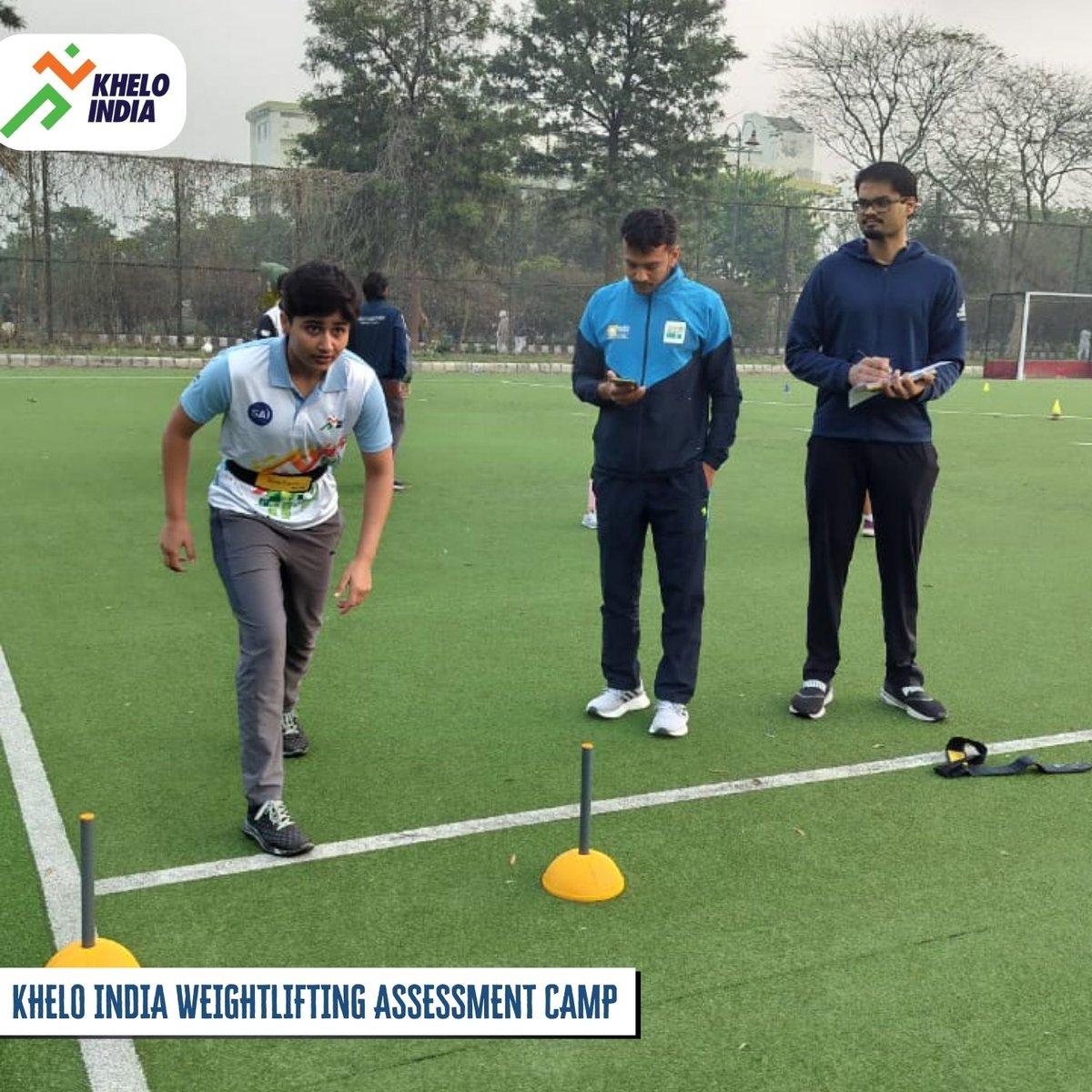 kheloindia's tweet image. Every drop of sweat is a step closer to excellence! 🥊🏃‍♂️ 🌟 Stay tuned as we track the growth, grind, and grit of these future champions. 

#BoxingCamp #PerformanceAssessment #NextGenChampions #Strength #Speed #Endurance #KheloIndiaAthletes 

@mansukhmandviya @khadseraksha
