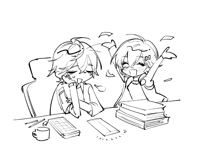 かくていしんこくおわった～ 
