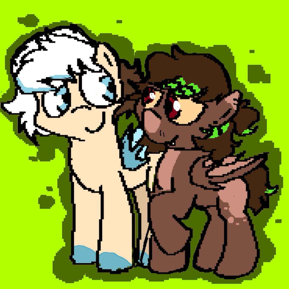 zombiebimbo_sfw's tweet photo. @Slushhorse @biohazmatz
The goon squad is in progress 💪
🦠tags🦠
#mlpfanart #mlp #brony #smallartist #pixelart #bfeqd #clop #gayah #art #bronyfandom #pegasister #mylittlepony https://t.co/SfnPgIMxd1