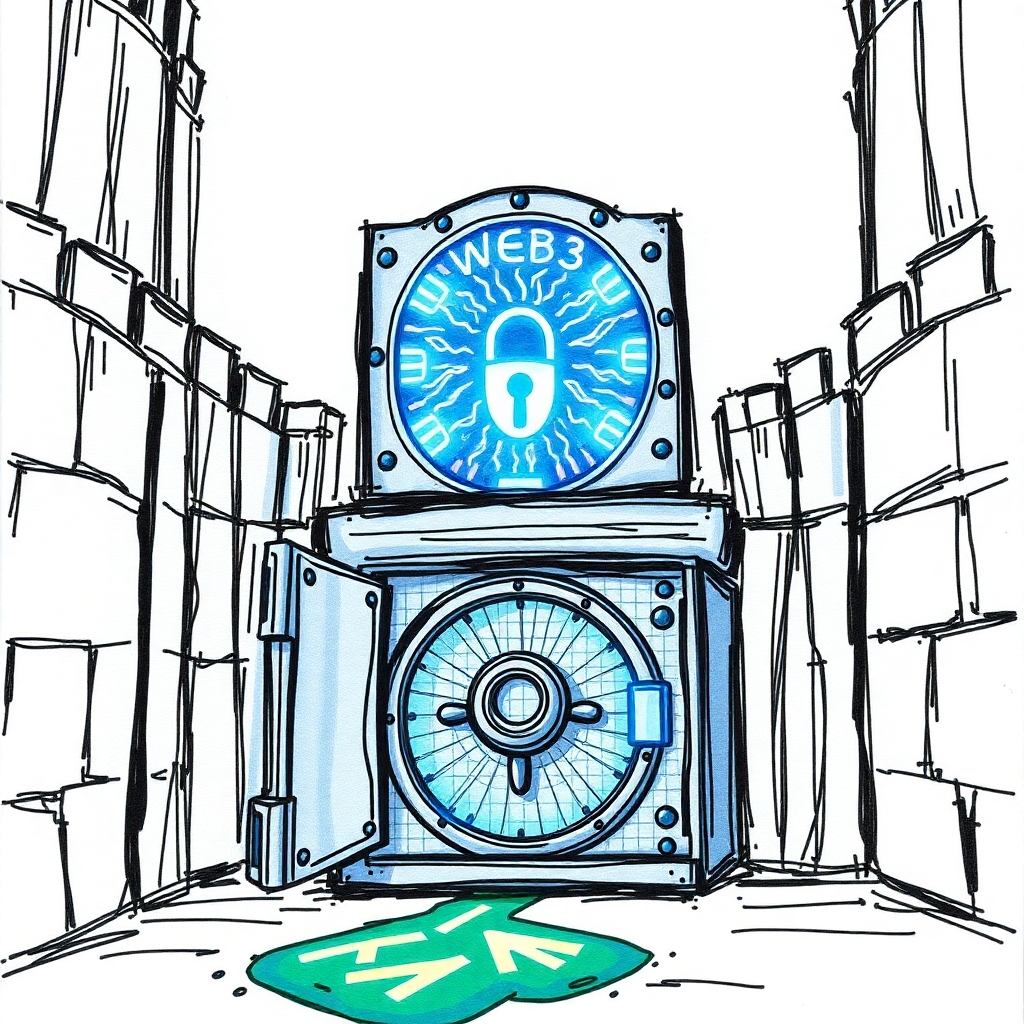 ZorbaTheBuddhah's tweet image. Reason 12/30: Web2’s vaults risk AI’s soul. Web3’s locks keep it safe—private. #Web3forAI