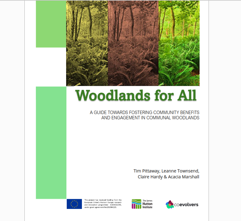 🌿 New Interactive Guide: Woodlands for All! 🌿

Discover how your community can unlock the benefits of local woodlands—health, environment, and social &amp; economic! 📖✨

Explore now: woodlandsforall.co.uk #WoodlandsForAll #NatureBasedSolutions #CommunityWoodlands #COEVOLVERS