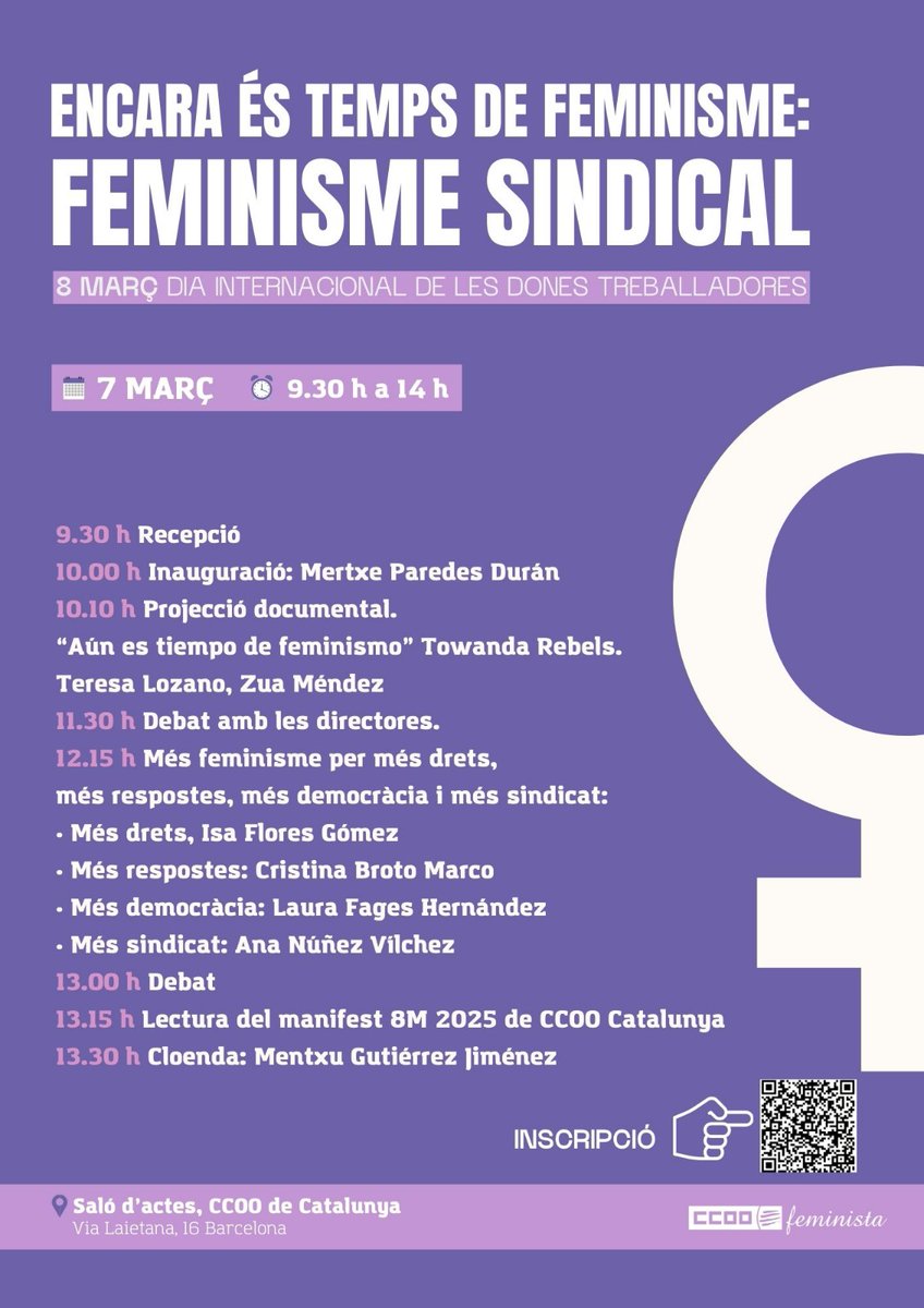 Dones CCOO tweet media