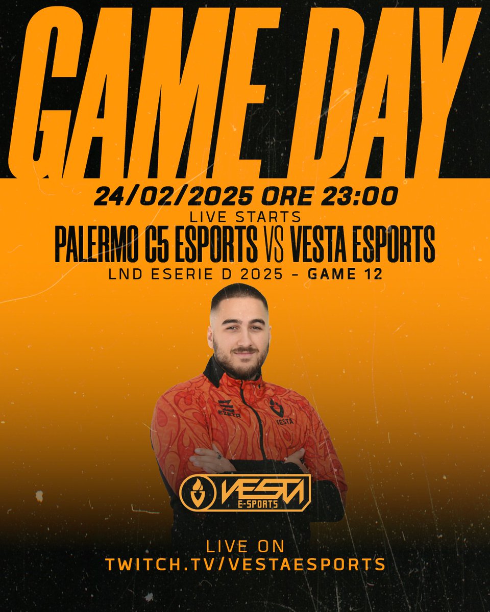VESTA Calcio (@vesta_calcio) on Twitter photo Game Day 12 ๐ฎ
Palermo C5 eSports ๐ Vesta eSports
Ore 23:00
๐พ m.twitch.tv/vestaesports
<a href="/ErrEtoo/">AMINE EL Barqi</a> <a href="/giuliox007/">๐ฃ๐๐๐ฅ๐๐จ๐ฆ ๐๐๐ฅ๐๐๐ก๐๐ฆ ๐ฉ๏ธ</a> Game Day 12 ๐ฎ
Palermo C5 eSports ๐ Vesta eSports
Ore 23:00
๐พ m.twitch.tv/vestaesports
<a href="/ErrEtoo/">AMINE EL Barqi</a> <a href="/giuliox007/">๐ฃ๐๐๐ฅ๐๐จ๐ฆ ๐๐๐ฅ๐๐๐ก๐๐ฆ ๐ฉ๏ธ</a>