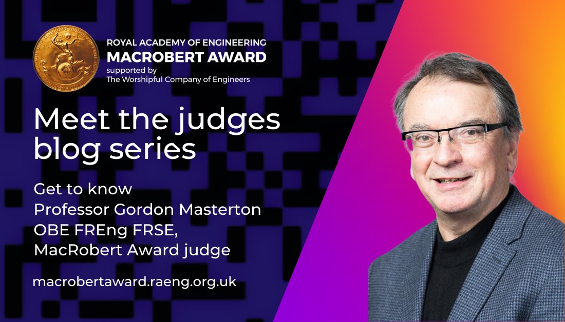 "I’ve always been an advocate for engineers to be more visible in celebrating the significance of their achievements and contributions to society, and this high-profile award – “the Oscar for engineering” is an excellent vehicle for that." - #MacRobertAward judge Professor