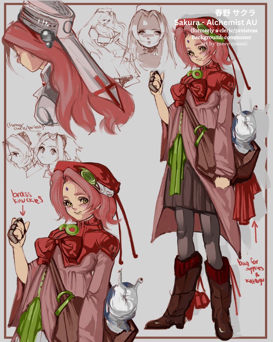 Toropeenie's tweet image. Thank you for 200 followers! I'll definitely revisit this idea when I get better at drawing! 
#Sakuraharuno &amp;amp; #Hinata Au #nart ❀❀❀
#NARUTOなりきりさんと繋がりたい #sakuhina #team7