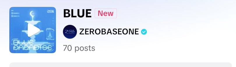 ZB1_stats2's tweet image. Blue Sound is now available on TikTok 📢

Start use the sound it’s count for Music shows 🏆

vt.tiktok.com/ZSMAeX6Cf/

#ZEROBASEONE #ZB1 #제로베이스원