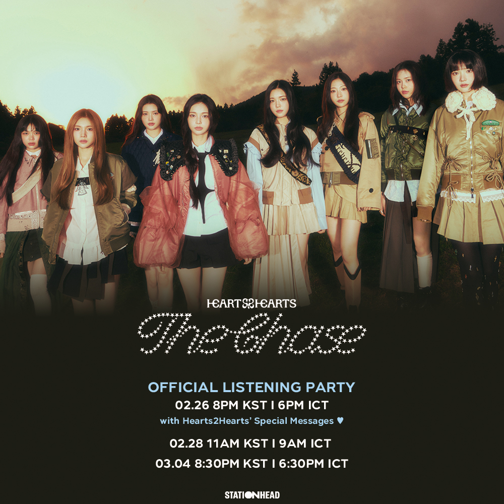 Celebrating the release of their first single, 