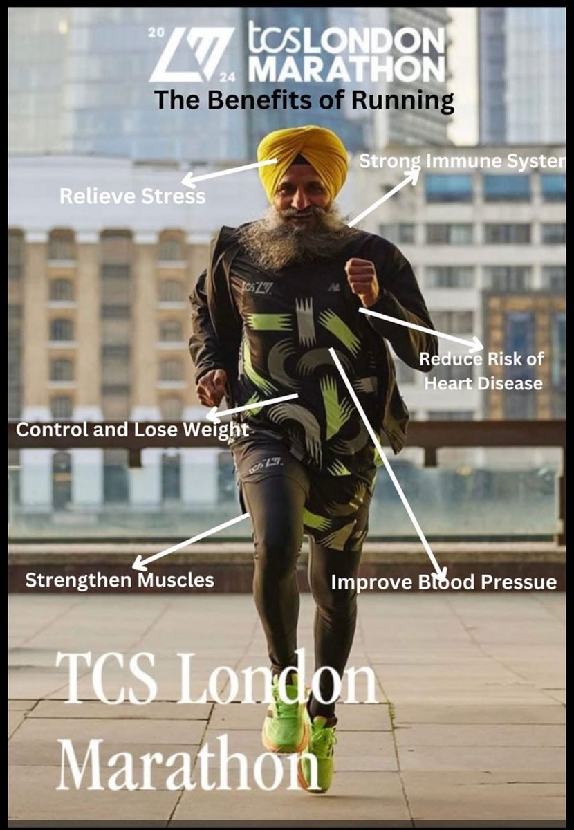 Just ran @londonwinterrun the biggest race with 25,000 others -

For a #cause 
4ur #health
4 health of #others
As #inspiration 

Running in this Tasdar is worth celebrating- join our Tough Mudder on May 11th

#Sports #Health #Values #SikhsInTheCity