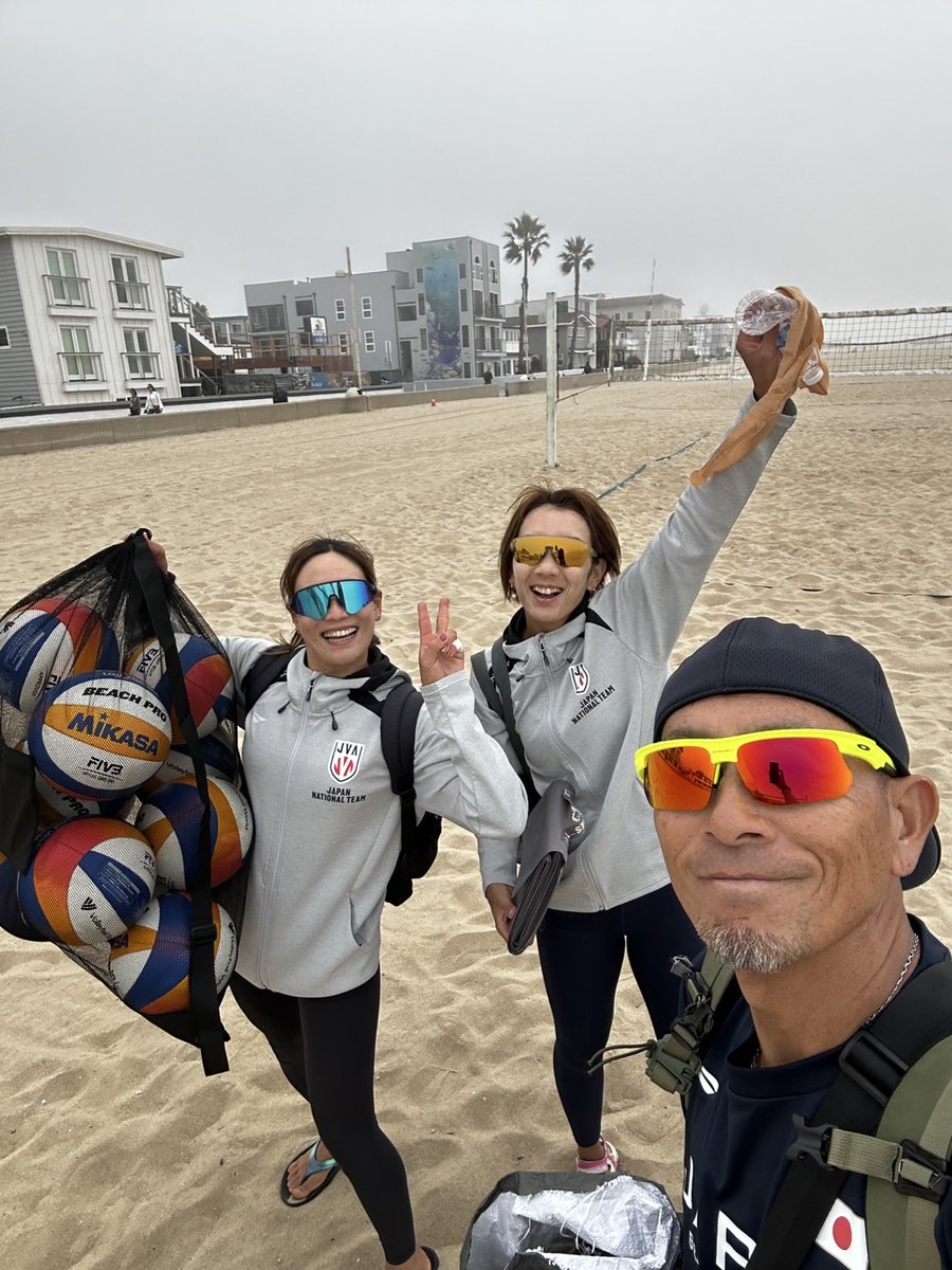 🏖️ビーチバレーボール日本代表キャンプ 🚩ハモサ and マンハッタン