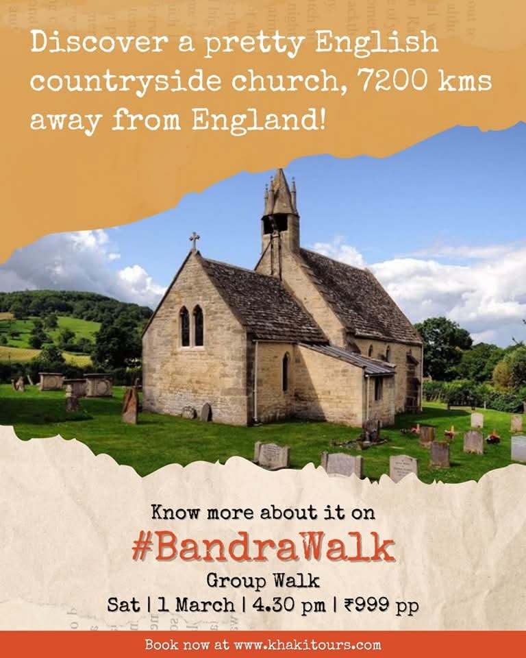 Khaki_Tours's tweet photo. Explore the Portuguese heritage that still continues to live in Bandra’s churches, villages and communities, only on our #BandraWalk.
📍Sat | 1st March | 4.30 PM | ₹999 pp
➡️Book now at: https://t.co/ojs4vRKzU5
Pic: Saffron Blaze
#Bandra #MumbaiWeekend #Things2DoInMumbai #KhakiTours #ExploreMumbai #HeritageTours #WalkingTours