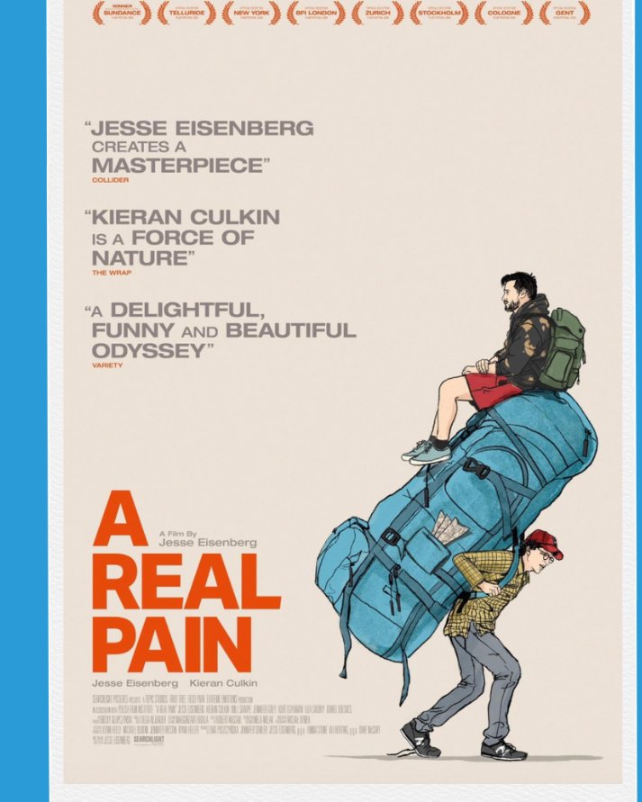 School of Humanities at University of Southampton (@humanitiesuos) on Twitter photo The Parkes Institute at the University of Southampton invite you to a screening and roundtable event on Jesse Eisenberg’s 2025 Bafta winning film A Real Pain at <a href="/HarbourLightsPH/">Harbour Lights Picturehouse</a> tonight.
🎟️ Book here bit.ly/3XgGRgF The Parkes Institute at the University of Southampton invite you to a screening and roundtable event on Jesse Eisenberg’s 2025 Bafta winning film A Real Pain at <a href="/HarbourLightsPH/">Harbour Lights Picturehouse</a> tonight.
🎟️ Book here bit.ly/3XgGRgF