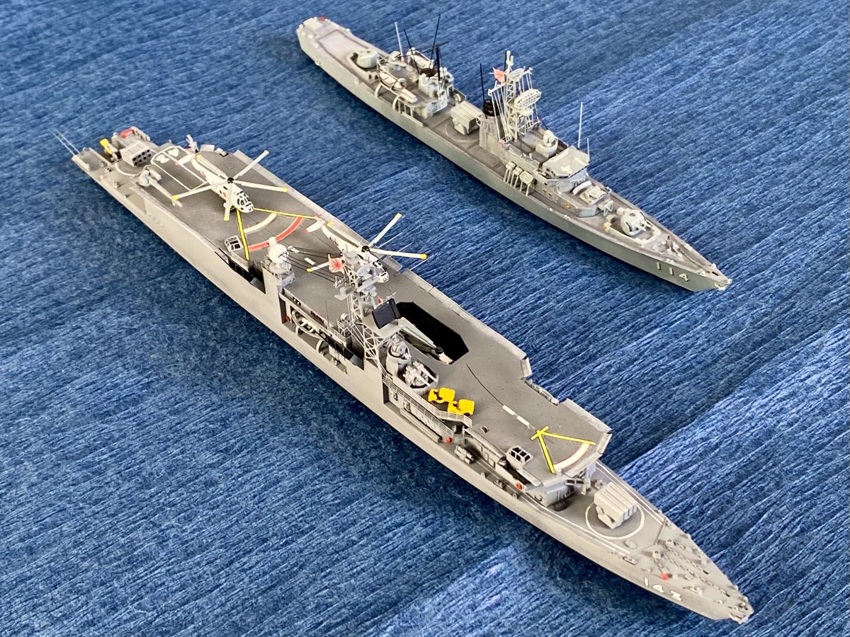 ヘリ搭載護衛艦「ほうしょう」（DDH-143）完成!! 1/700 しらね改造