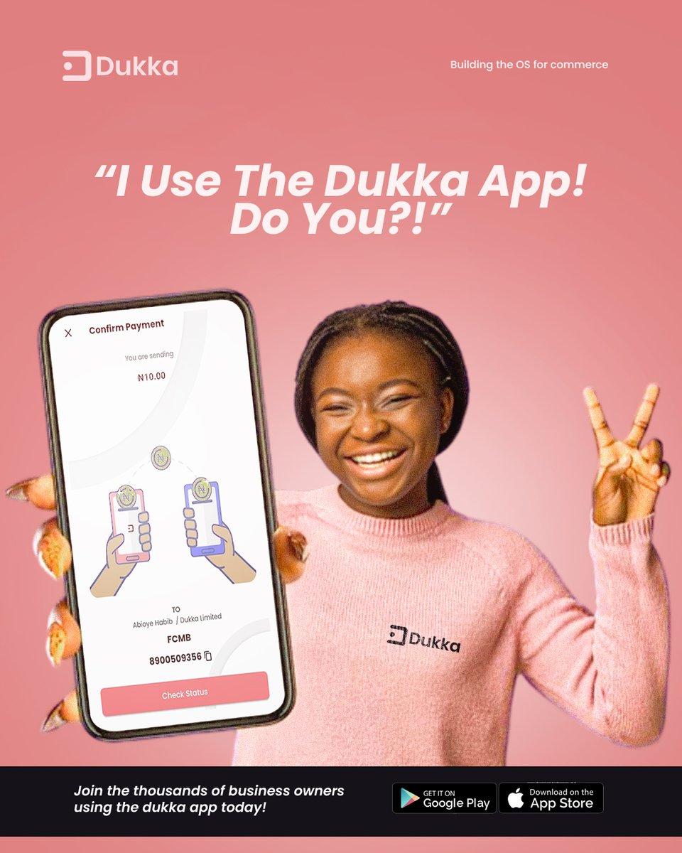 Join thousands of other business owners using the Dukka app to seamlessly run their day-to-day business activities. Download the Dukka app Today!

#dukka #terminal #business #businessowner #customers #monday #app #product #finance