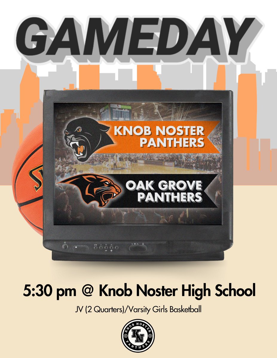 🆚 Oak Grove Panthers
📍 Knob Noster HS
⌚️ 5:30 pm (JV Girls (2 Quarters), Varsity Girls)
📺 youtube.com/live/9WfoEi3tZ…