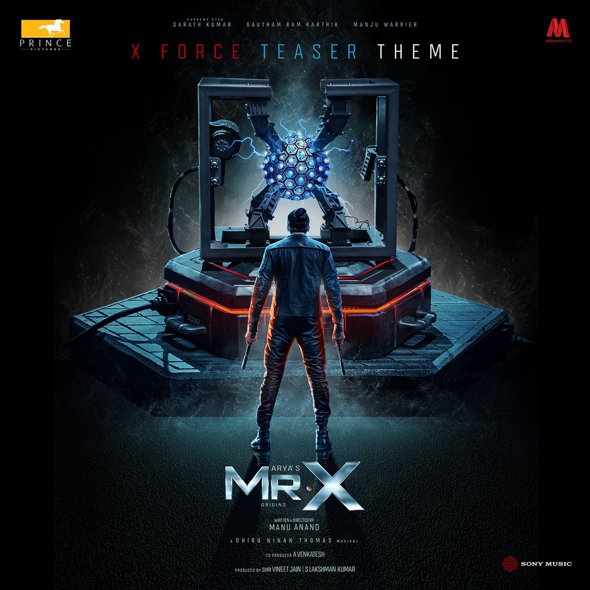 Sony Music South India (@sonymusicsouth) on Twitter photo ✖️ FORCE THEME STREAMING NOW 🔥
A <a href="/dhibuofficial/">DHIBU NINAN THOMAS</a> fire ❤️🔥➡️ SMI.lnk.to/XForce-TeaserT…
<a href="/lakku76/">S Lakshman kumar</a> #Maverik <a href="/venkatavmedia/">Venkatesh</a>
<a href="/Prince_Pictures/">Prince Pictures</a> <a href="/arya_offl/">Arya</a> <a href="/realsarathkumar/">R Sarath Kumar</a> <a href="/Gautham_Karthik/">Gautham Ram Karthik</a> <a href="/ManjuWarrier4/">Manju Warrier</a> <a href="/itsmanuanand/">Manu Anand</a> <a href="/AnaghaOfficial/">Anagha</a> <a href="/raizawilson/">Raiza</a> @athulyaofficial
#MrX #XForceTheme ✖️ FORCE THEME STREAMING NOW 🔥
A <a href="/dhibuofficial/">DHIBU NINAN THOMAS</a> fire ❤️🔥➡️ SMI.lnk.to/XForce-TeaserT…
<a href="/lakku76/">S Lakshman kumar</a> #Maverik <a href="/venkatavmedia/">Venkatesh</a>
<a href="/Prince_Pictures/">Prince Pictures</a> <a href="/arya_offl/">Arya</a> <a href="/realsarathkumar/">R Sarath Kumar</a> <a href="/Gautham_Karthik/">Gautham Ram Karthik</a> <a href="/ManjuWarrier4/">Manju Warrier</a> <a href="/itsmanuanand/">Manu Anand</a> <a href="/AnaghaOfficial/">Anagha</a> <a href="/raizawilson/">Raiza</a> @athulyaofficial
#MrX #XForceTheme