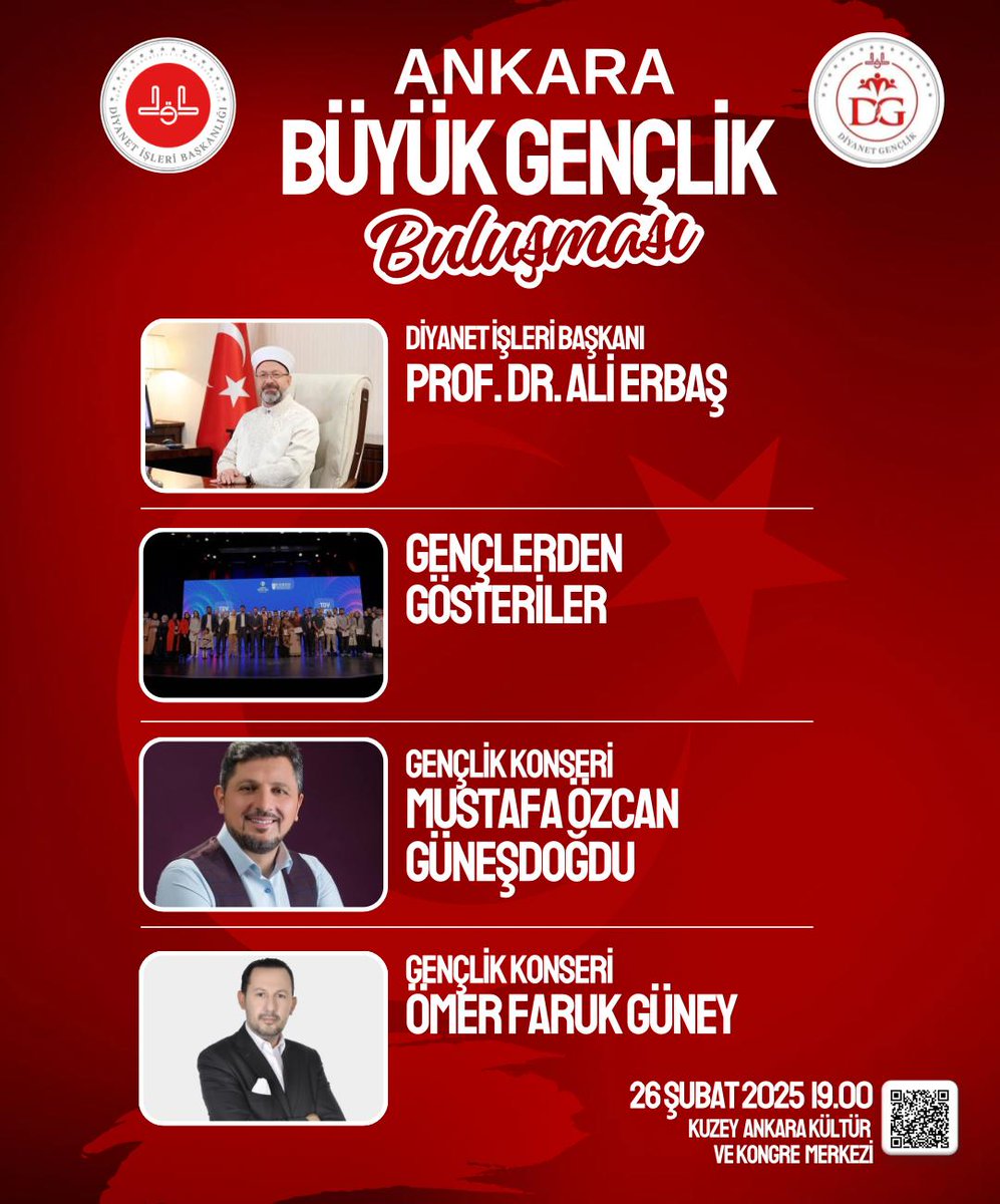 Ankara Gençliğini Buluşmamıza bekliyoruz