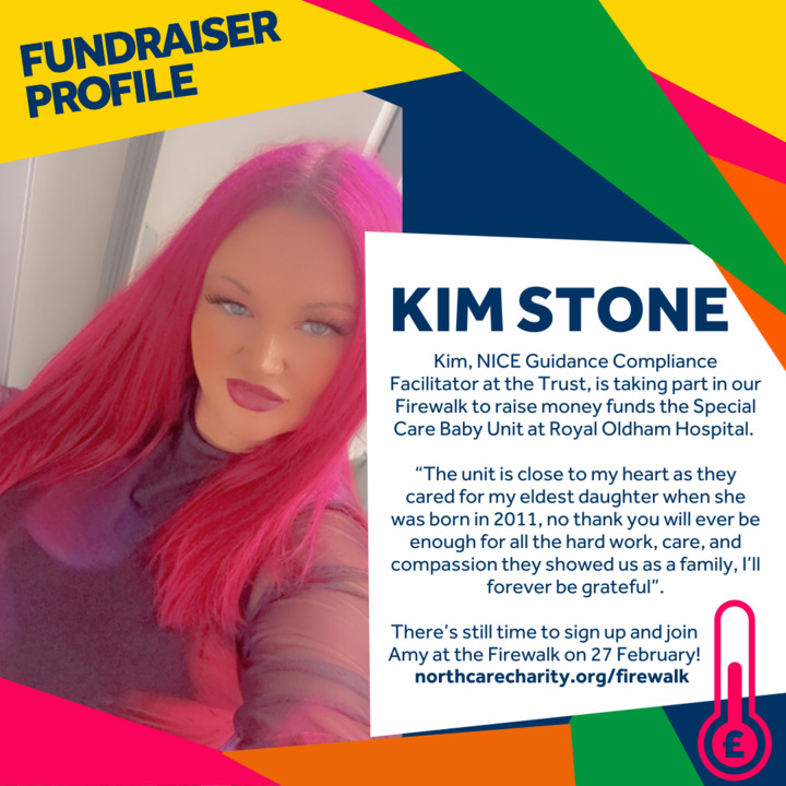 Join Kim, a part of our NCA Family and an amazing fundraiser, at our #Firewalk later this week! 🔥 There's still time to sign up at northcarecharity.org/firewalk, make sure you don't miss out!

You can also support Kim's amazing fundraising here ➡️ justgiving.com/page/kim-stone…