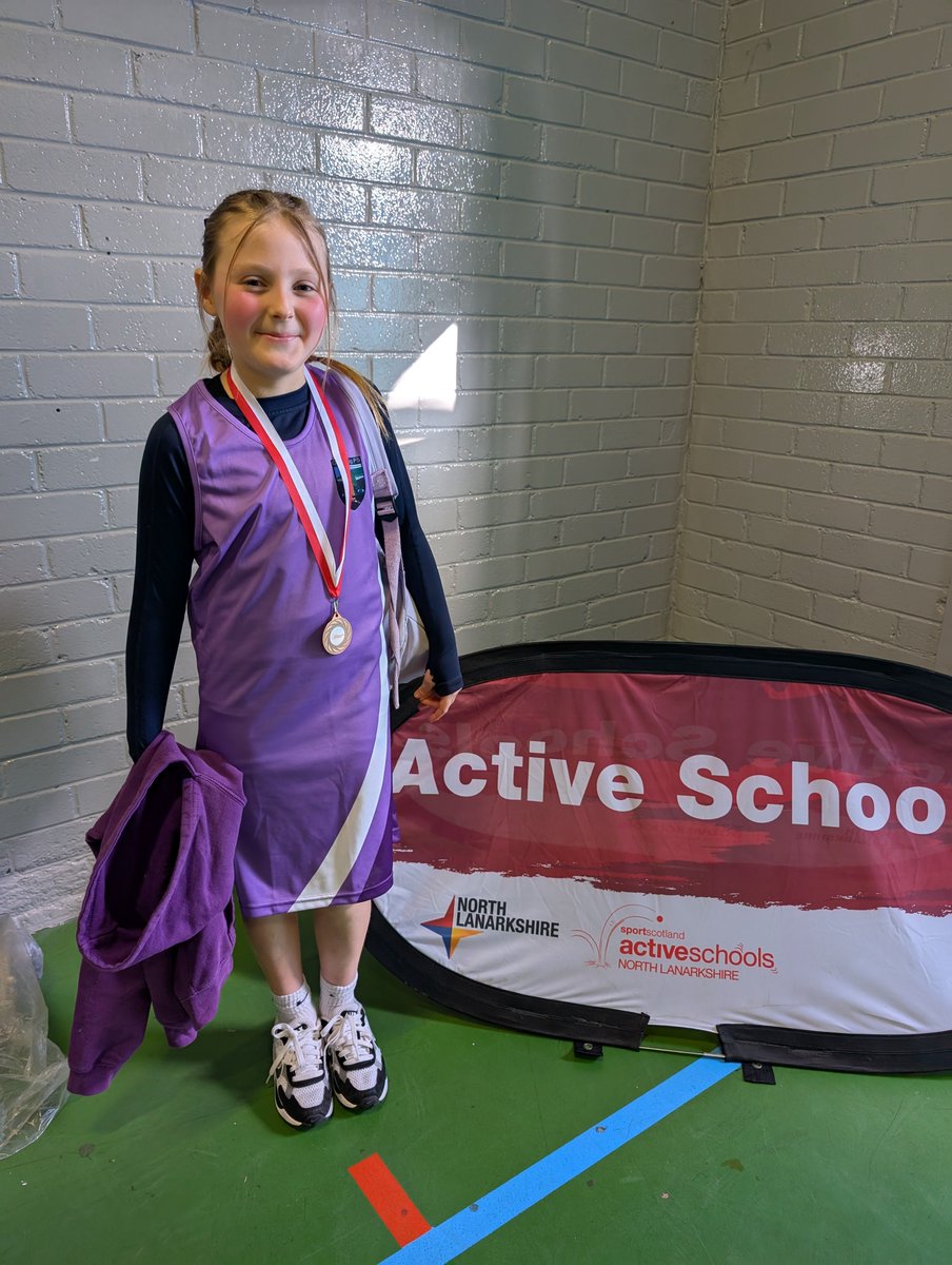 Well done to our wonderful Netball team for their amazing teamwork at the netball qualifier today!
Congratulations to our amazing player of the match too! ⭐ <a href="/NLActiveSchools/">NLActiveSchools</a>