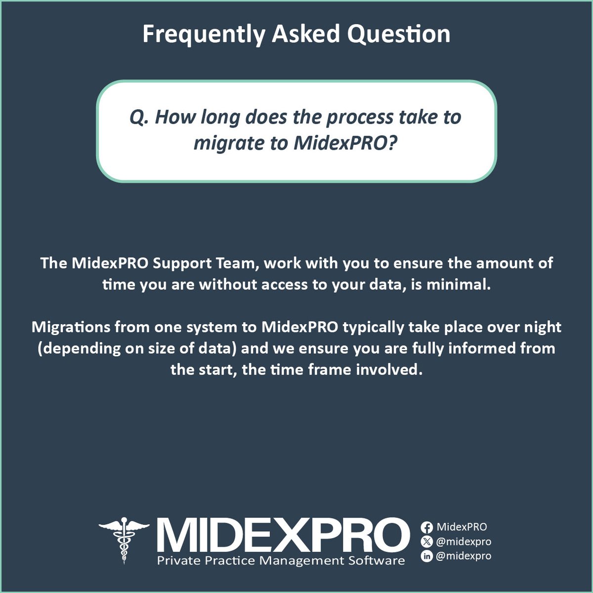 MidexPRO's tweet image. #FAQ and the answer! 

#QuestionAndAnswer #FAQsSolved #privatepracticesoftware #midexpro #clinicalsoftware