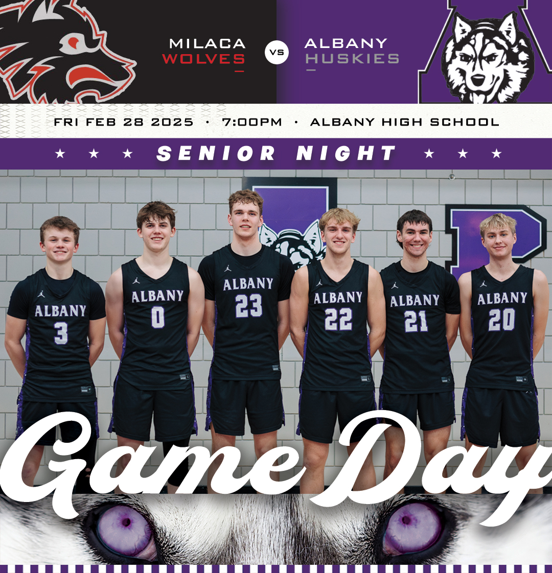 Last regular season home game for our 6 seniors!