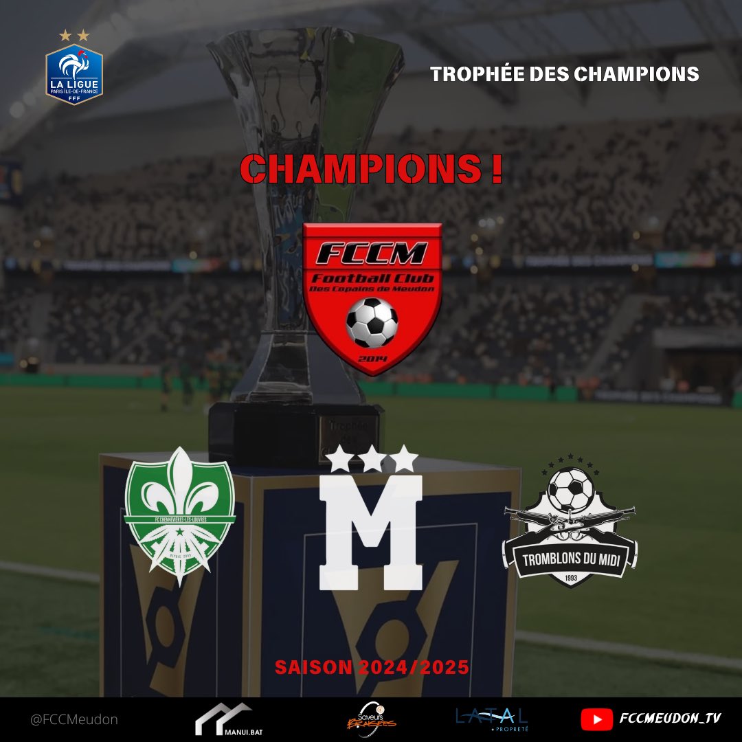 Football Club des Copains de Meudon tweet media