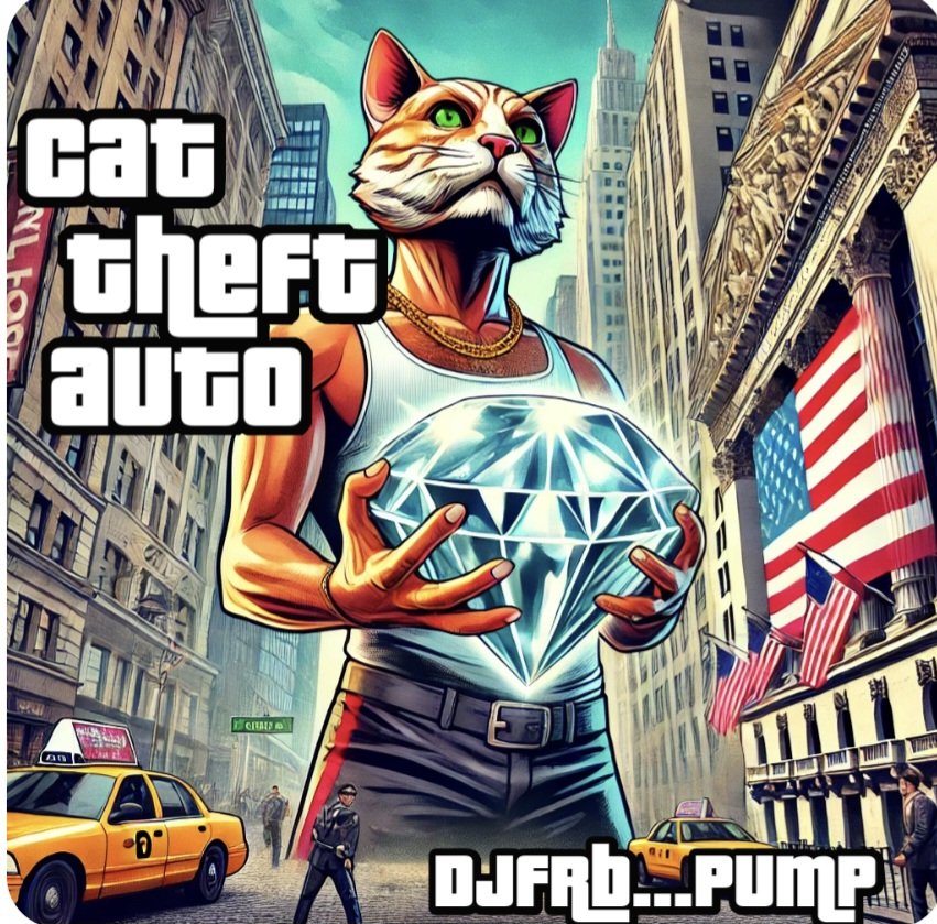 Abundance1122's tweet photo. @MustStopMurad $CTA is a first mover in the GTA themed narrative combined with being focused on solanas fav narrative... Cats! Its an easy #100x DO NOT FADE THE NEXT #SHIB #DOGE let me introduce you to CAT THEFT AUTO
DJfRBwZxHvdrQzkLZFGYZmUG5bdKzRrLVrK2NfmMpump https://t.co/8rUjMOURfl