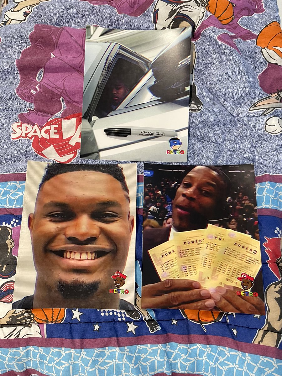 retro_pels's tweet image. Trying to get these 8x10s signed before hanging on my office wall. 

I know how to find Antonio Daniels pregame but need help with @Zionwilliamson and @treymurphy if possible @PelicansNBA