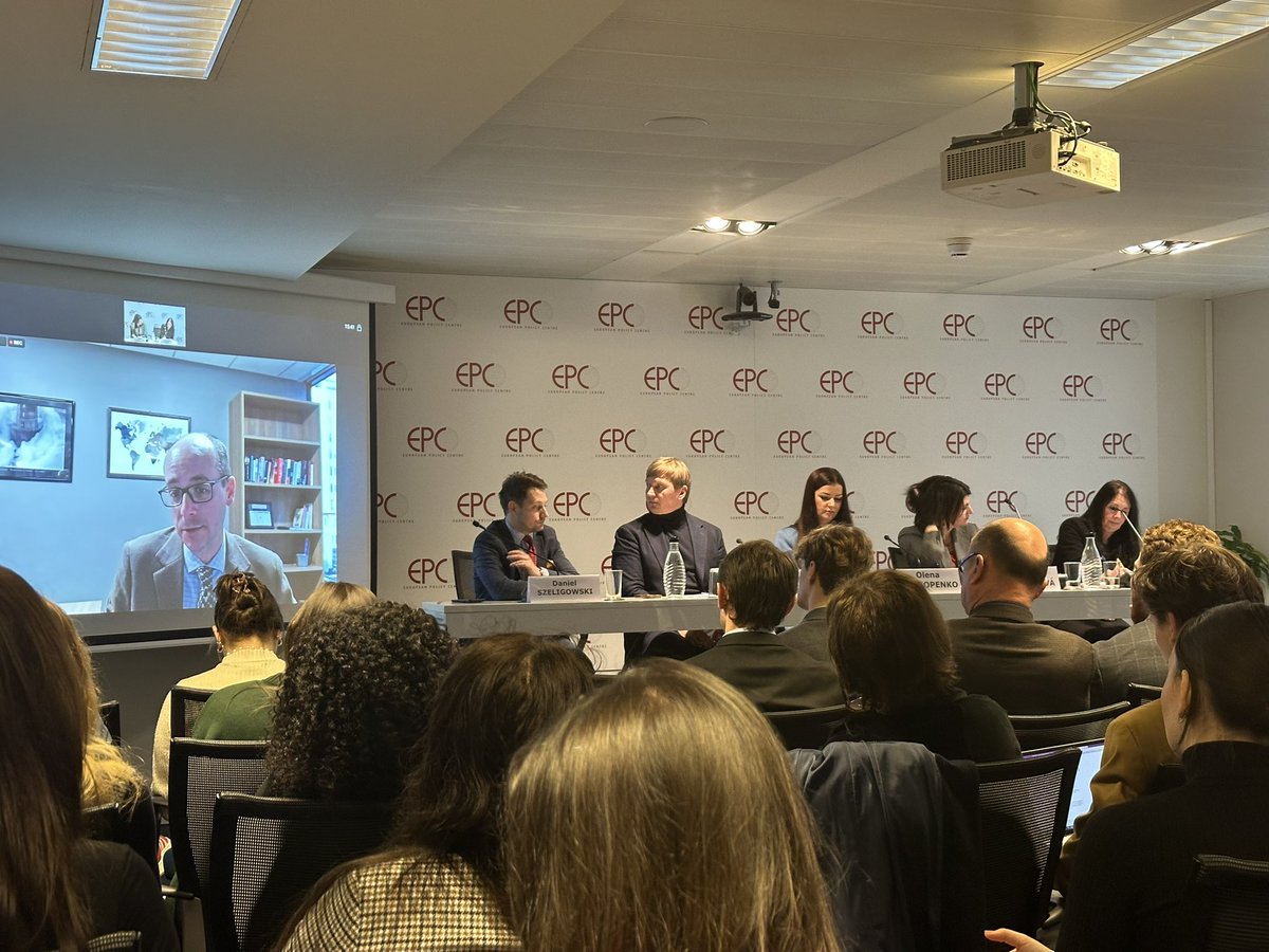 Ricardo Borges de Castro 🇺🇦 🟧 (@ricbdc) on Twitter photo Marking 3 years of Russia’s unprovoked aggression on Ukraine at <a href="/epc_eu/">European Policy Centre</a> “Ending Russia’s full-scale invasion of Ukraine: What diplomatic and military role for Europe?” <a href="/PISM_Poland/">PISM</a> <a href="/prismUA/">Ukrainian Prism</a> <a href="/amandajanepaul/">Amanda Paul 🇺🇦</a> <a href="/dankochis/">Daniel Kochis</a> <a href="/dszeligowski/">Daniel Szeligowski</a> <a href="/HMaksak/">Hennadiy Maksak</a> <a href="/O_Prokopenko_IR/">Olena Prokopenko</a> & #PetraGombalova Marking 3 years of Russia’s unprovoked aggression on Ukraine at <a href="/epc_eu/">European Policy Centre</a> “Ending Russia’s full-scale invasion of Ukraine: What diplomatic and military role for Europe?” <a href="/PISM_Poland/">PISM</a> <a href="/prismUA/">Ukrainian Prism</a> <a href="/amandajanepaul/">Amanda Paul 🇺🇦</a> <a href="/dankochis/">Daniel Kochis</a> <a href="/dszeligowski/">Daniel Szeligowski</a> <a href="/HMaksak/">Hennadiy Maksak</a> <a href="/O_Prokopenko_IR/">Olena Prokopenko</a> & #PetraGombalova